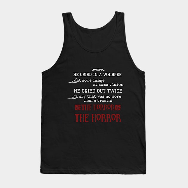 The Horror Tank Top by blackroserelicsshop@gmail.com